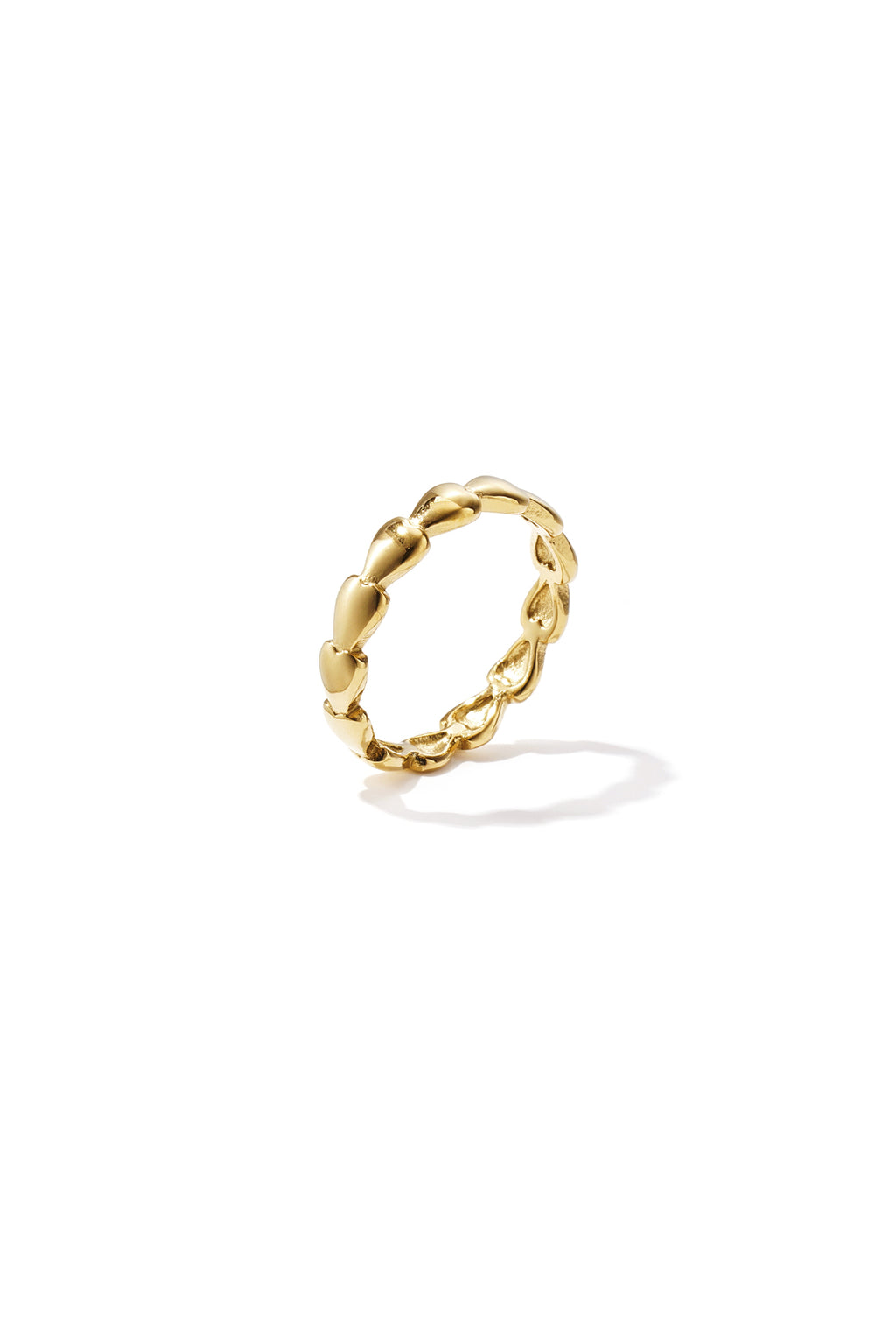 Stainless Steel Minimalist Rings Heart Simple Daily Simple Series Women's jewelry