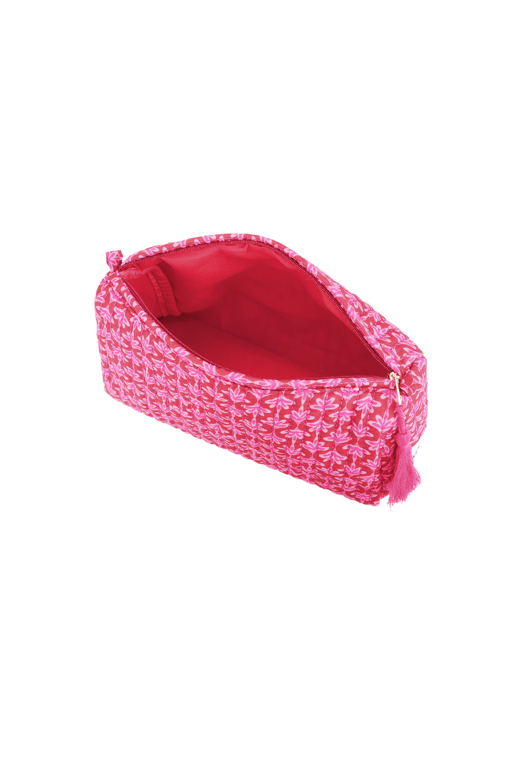 Floral makeup bag medium