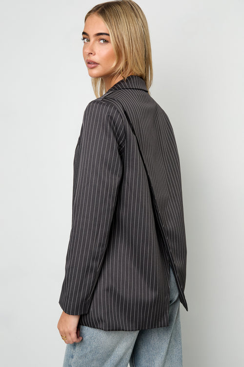 Asymmetrical blazer
