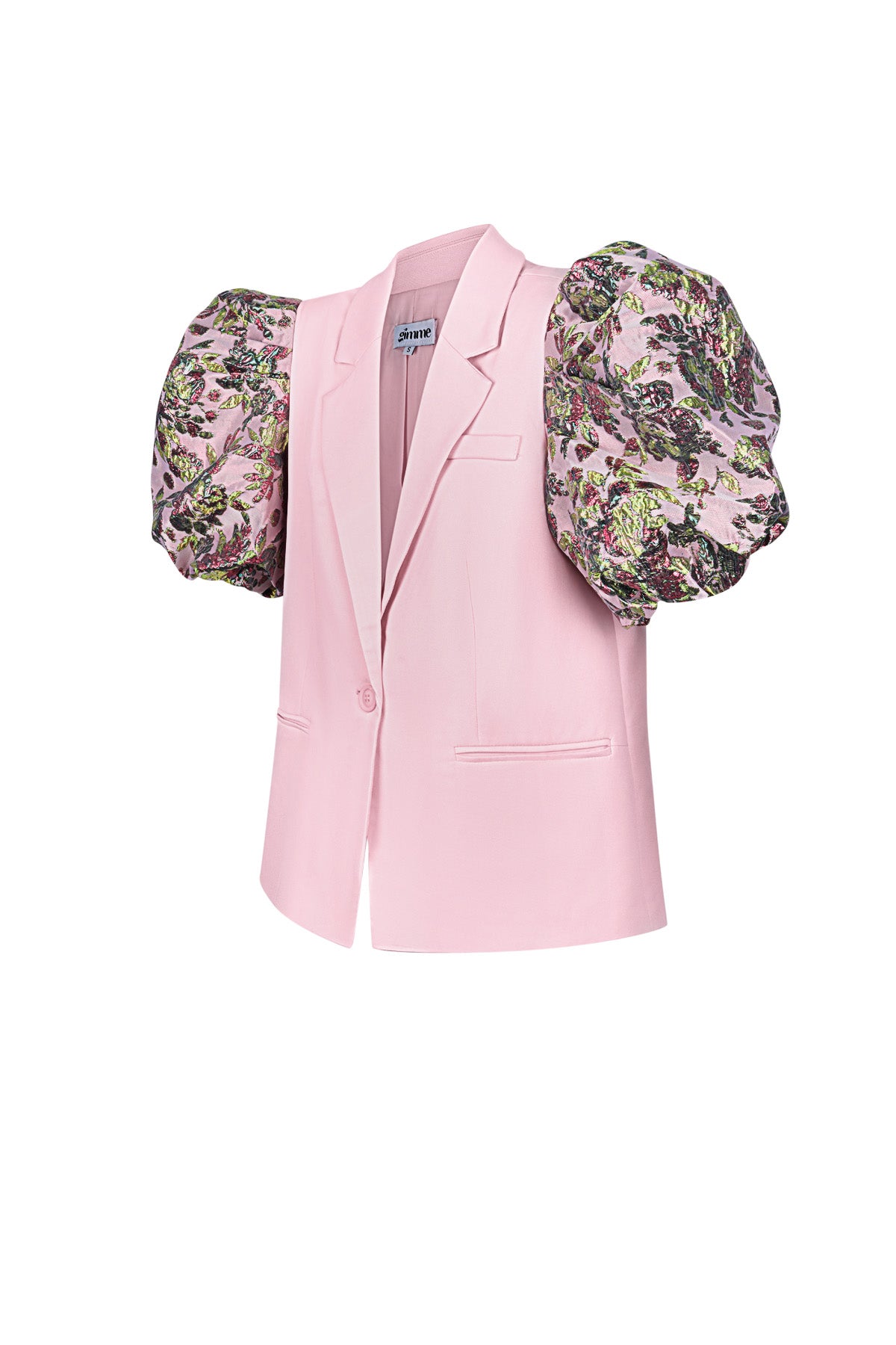 Woven Polyester Fiber Women's Suit Set Elegant Color Clash