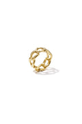 Stainless Steel Minimalist Rings Chain Simple Daily Simple Series Women's jewelry
