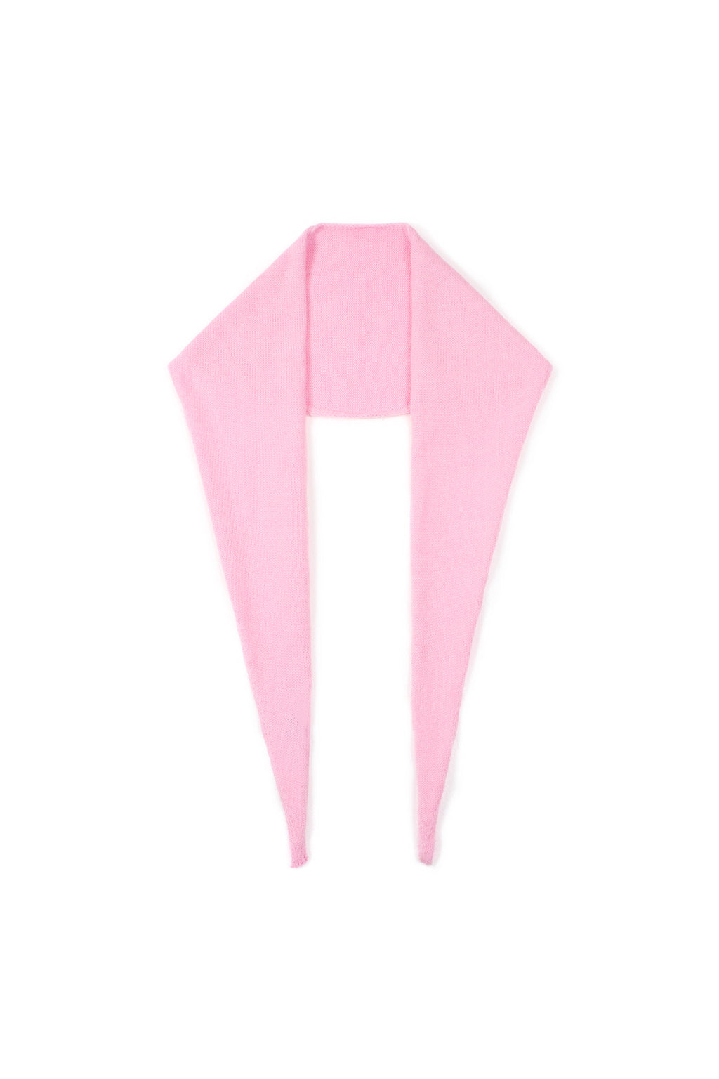 Minimalist Solid Color Triangle Scarf