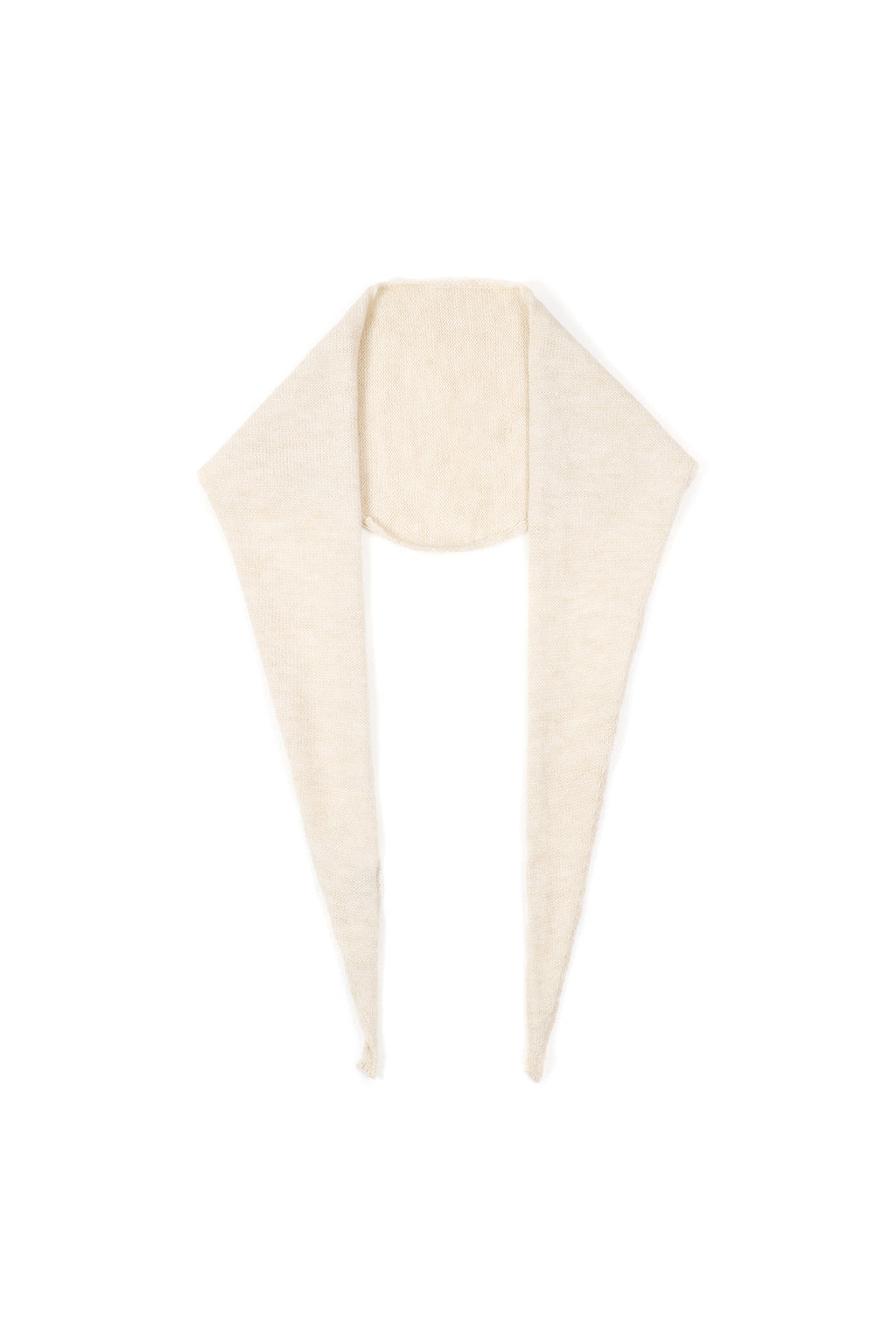 Minimalist Solid Color Triangle Scarf
