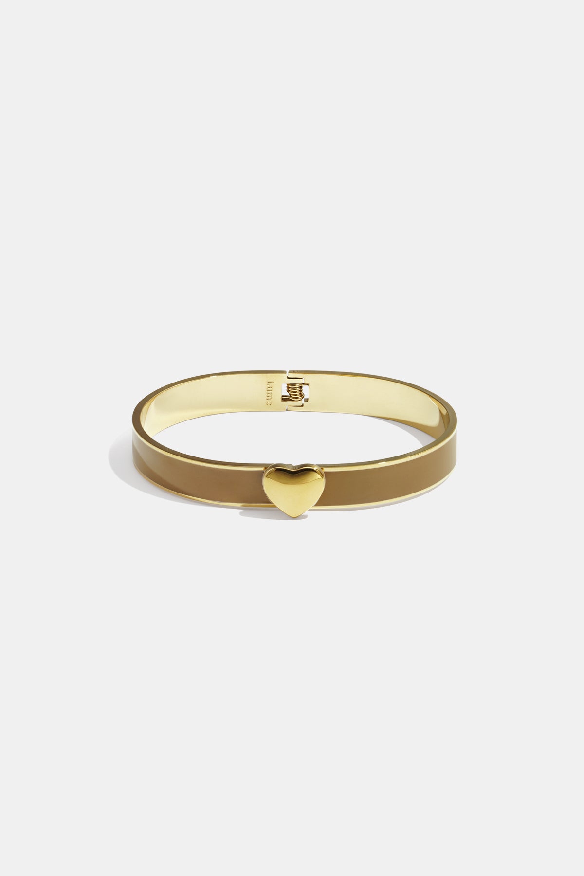 Bracelet in various colors with heart detail - 0.9 cm