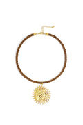 Polyester Pendant necklaces sun Casual Daily Simple Series Women's jewelry