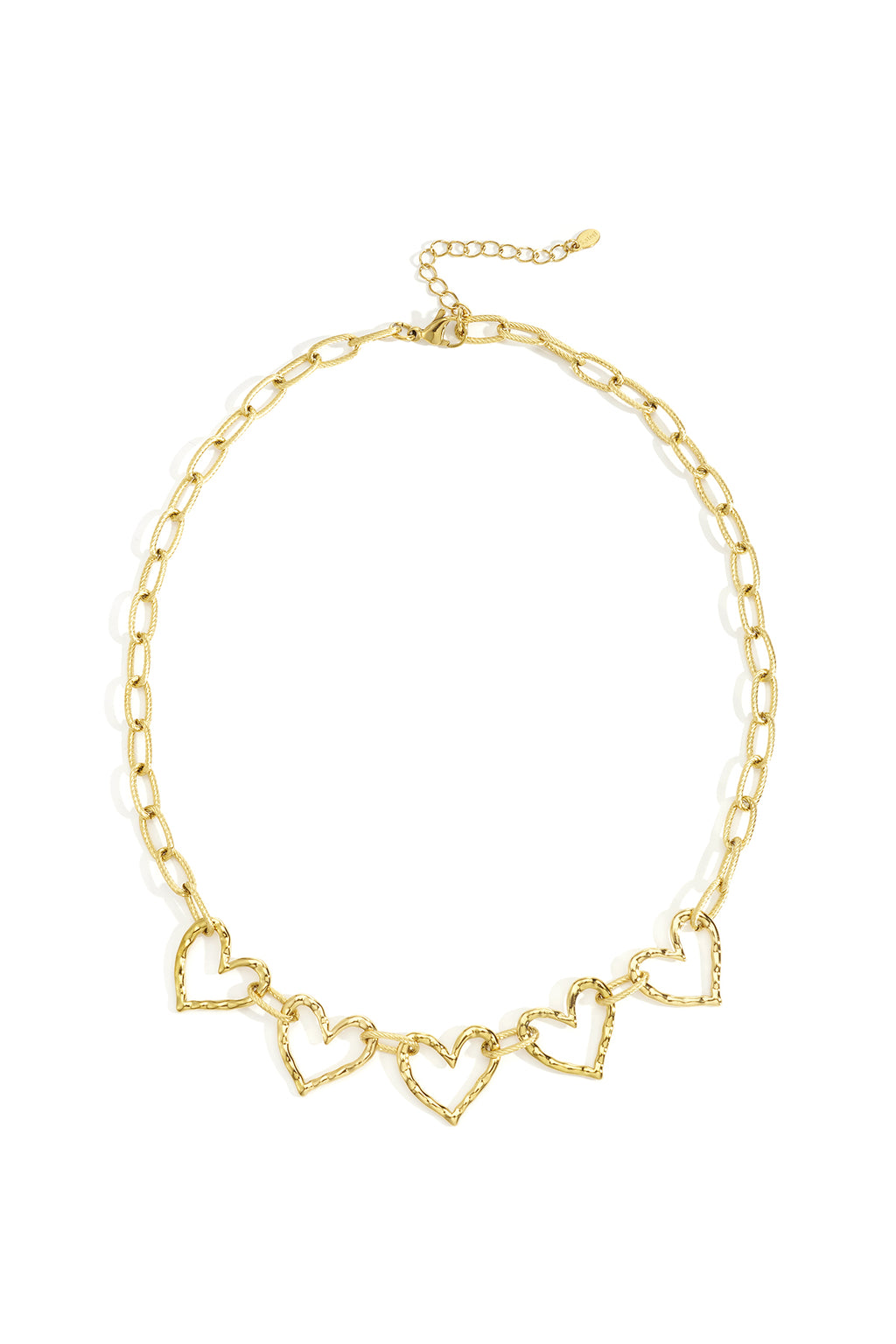 Stainless Steel Chain Necklaces Heart Casual Daily Simple Series Women's jewelry
