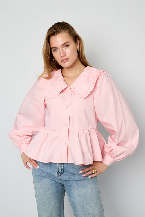 Cotton Blouses & Shirts Solid color Casual Spring/Summer  Clothes