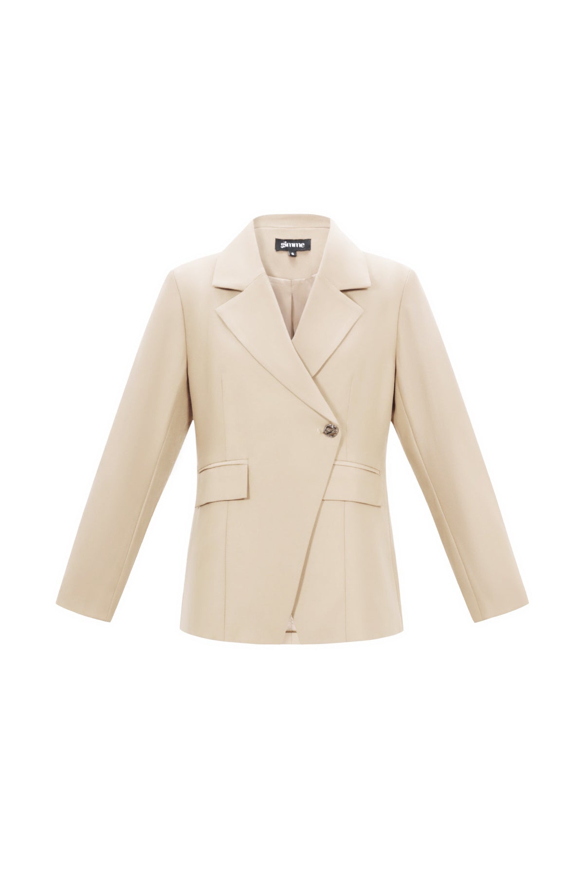 Woven Polyester Fiber Women's Suit Set Elegant Solid Color Fall/Winter