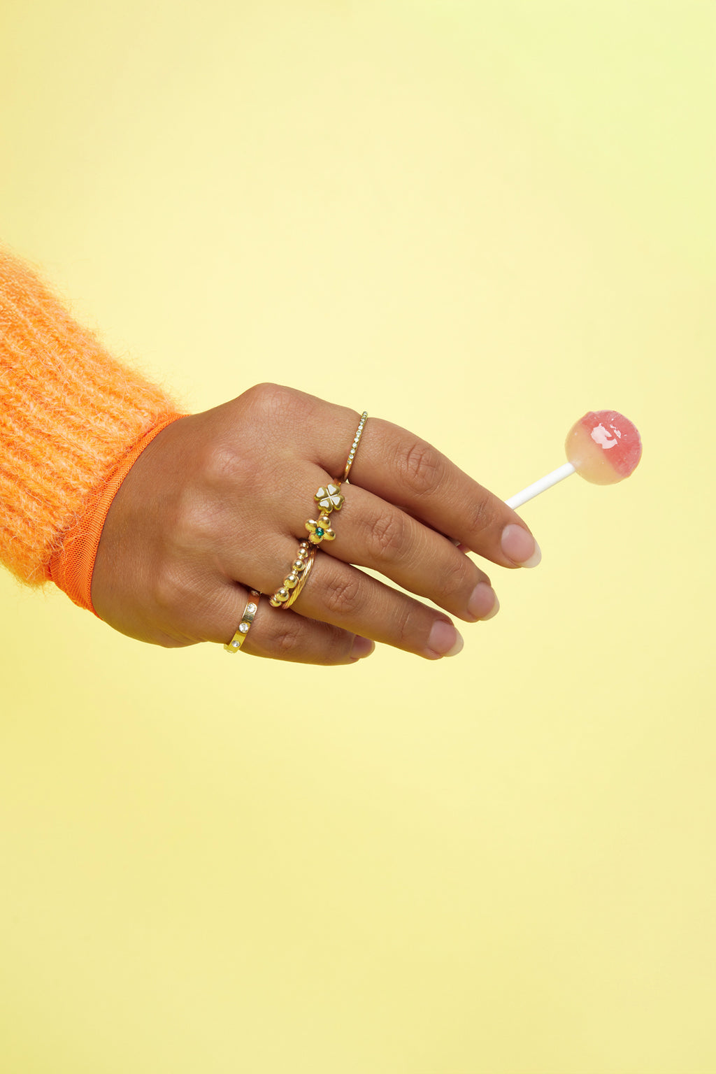 Stainless Steel Minimalist Rings circle Simple Daily Simple Series Women's jewelry