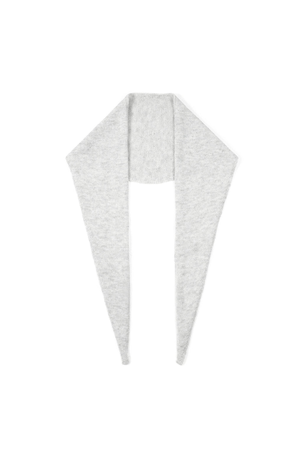 Minimalist Solid Color Triangle Scarf