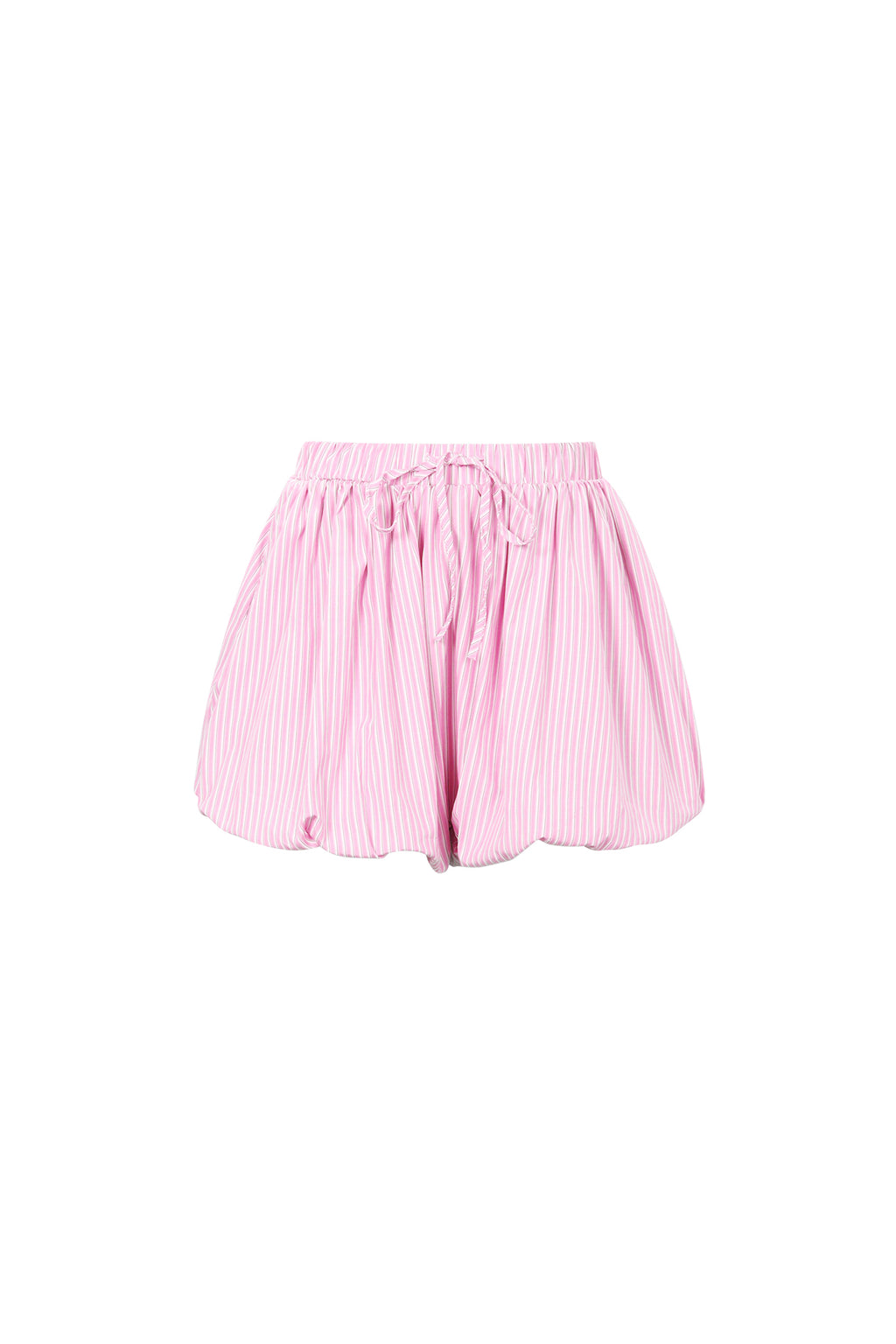 Woven Cotton Women's Shorts Casual Stripes