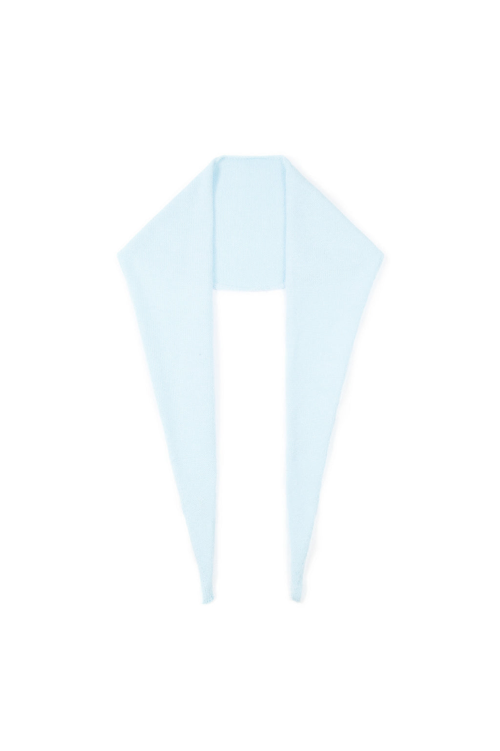 Minimalist Solid Color Triangle Scarf