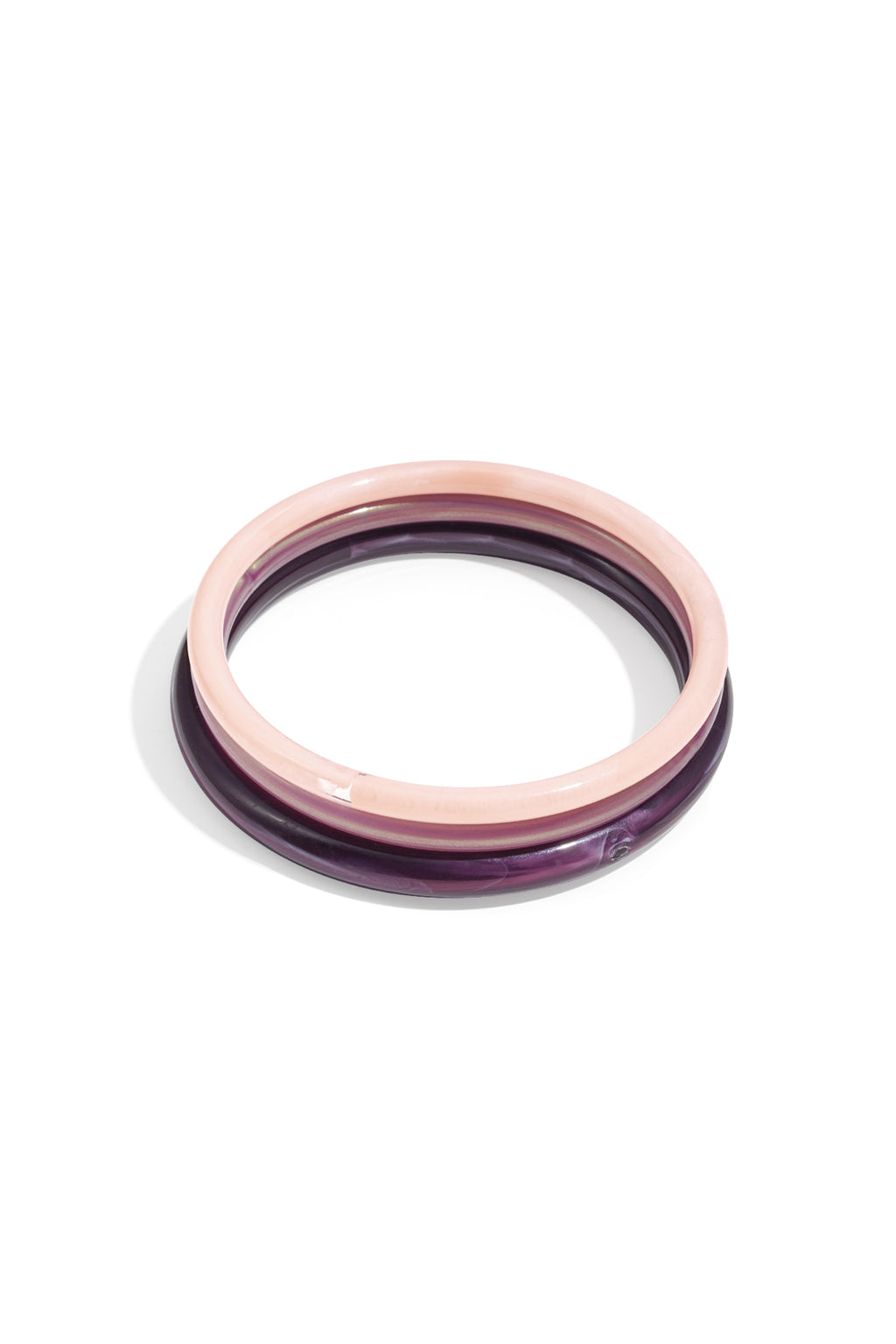 Acrylic Bangles Solid Color Casual Daily Simple Series Women's jewelry