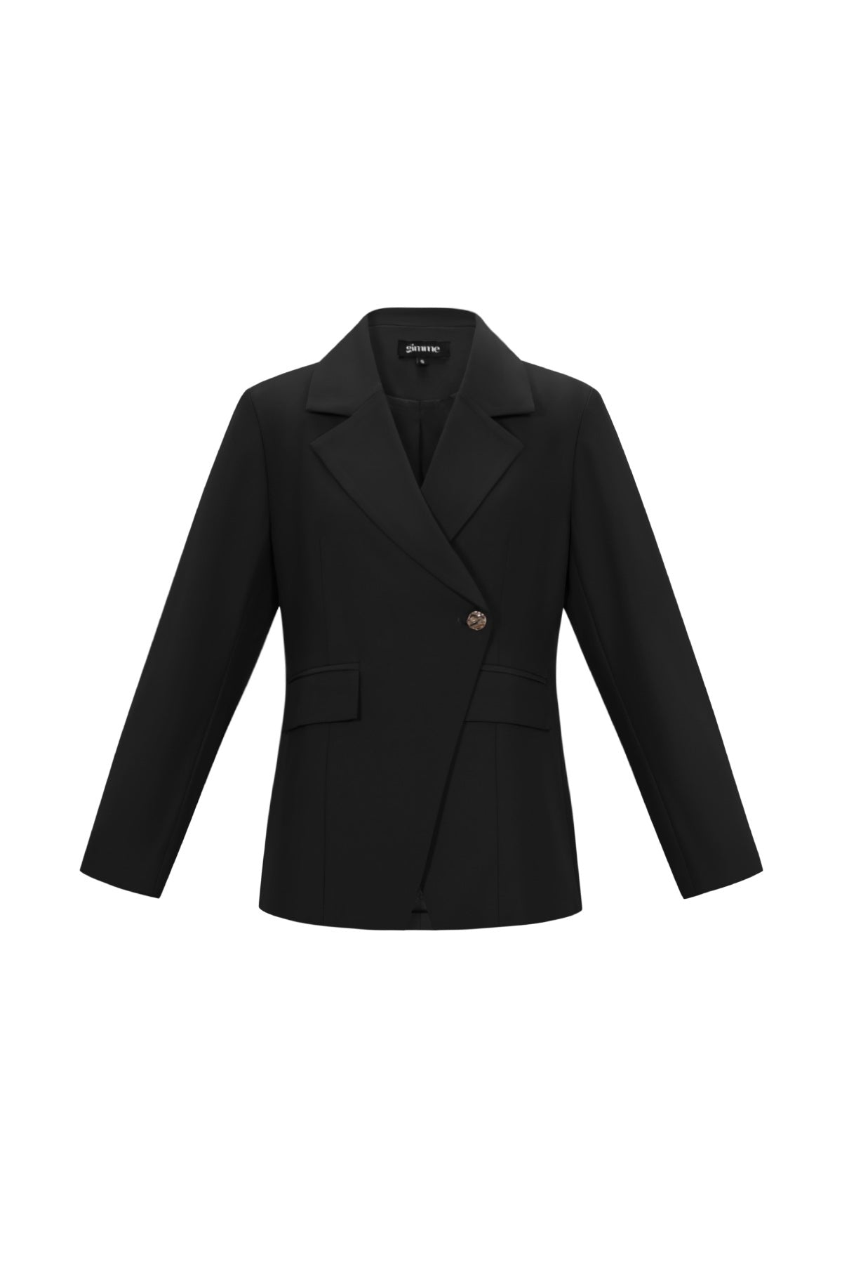 Woven Polyester Fiber Women's Suit Set Elegant Solid Color Fall/Winter