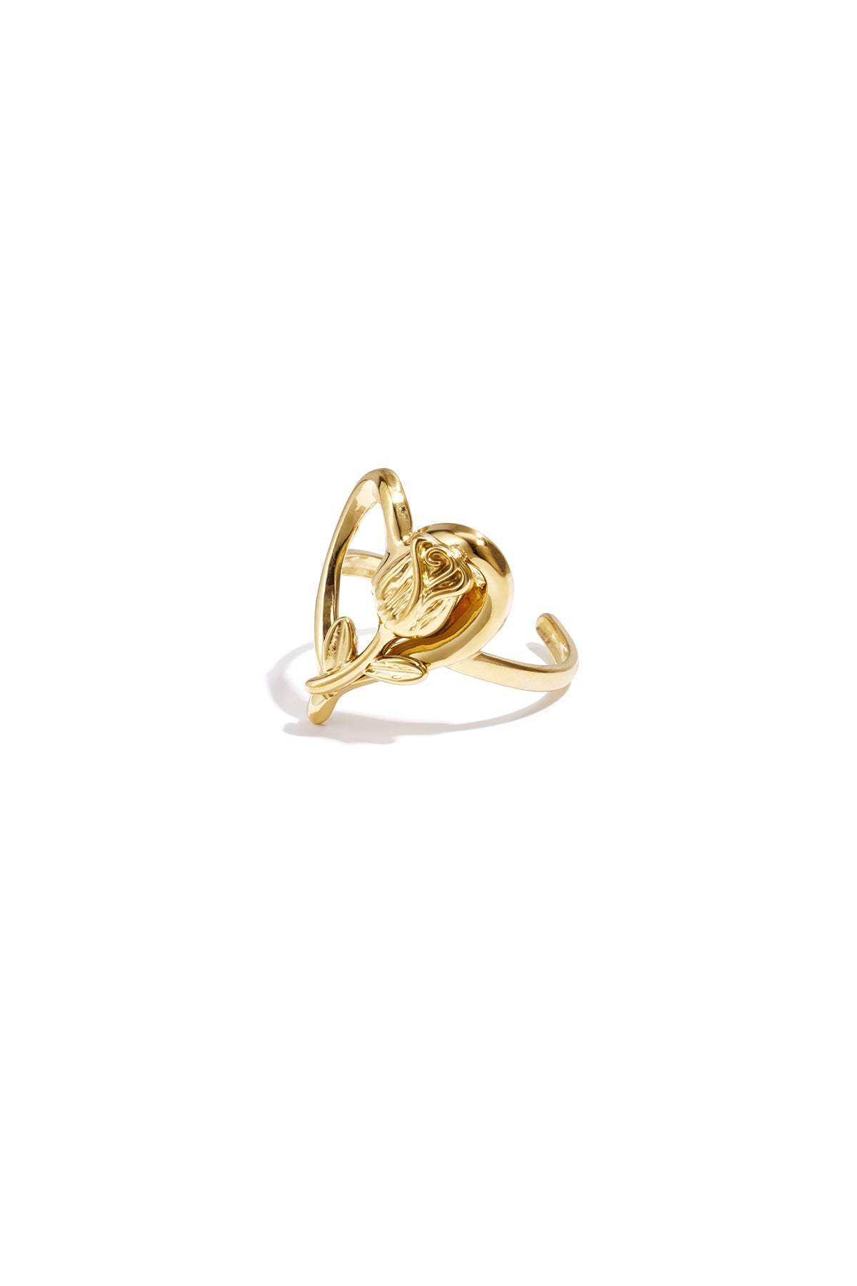 Stainless Steel Statement Rings Heart Sweet Daily Romantic Series Women's jewelry
