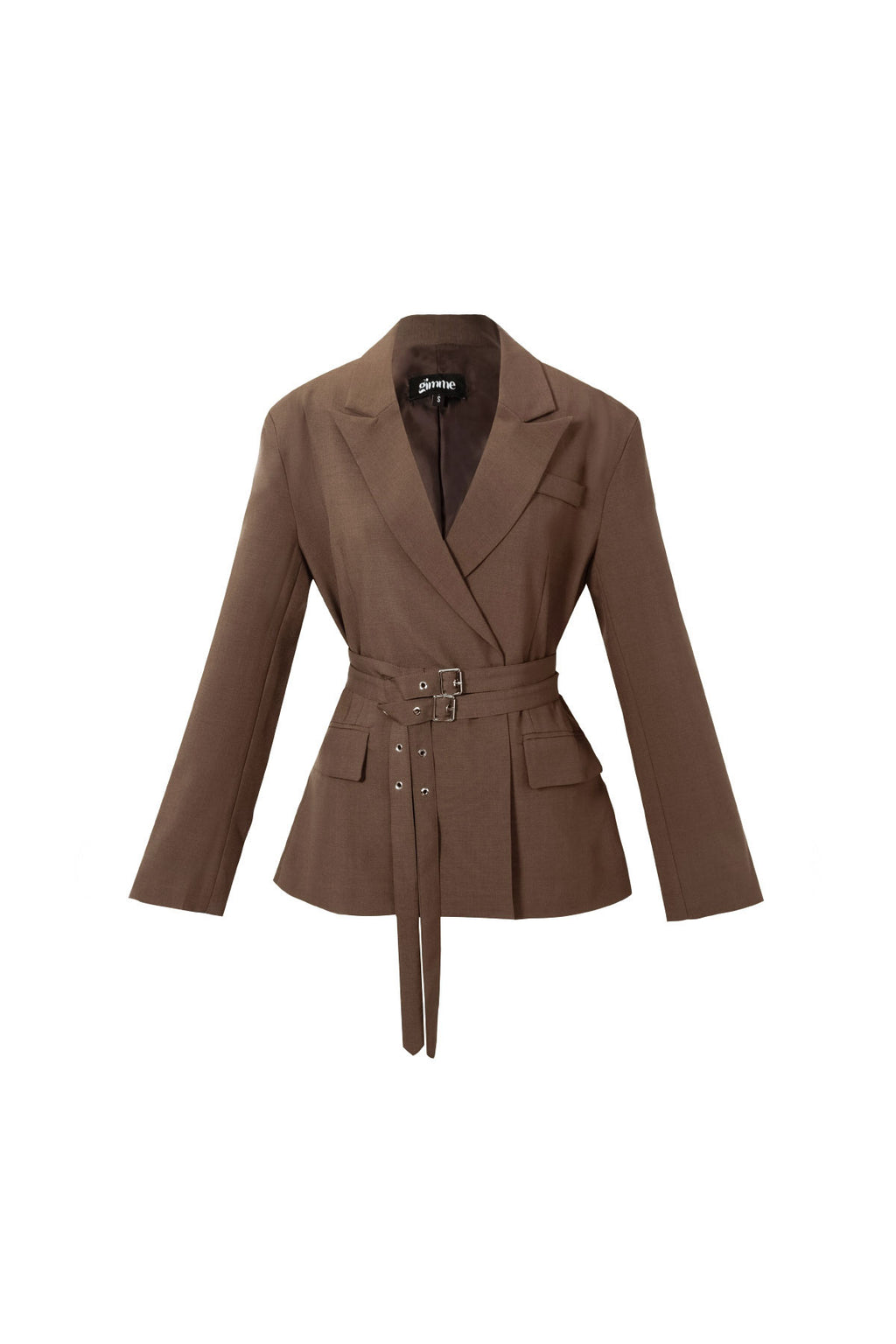 Woven Polyester Fiber Women's Suit Set Elegant Solid Color Fall/Winter